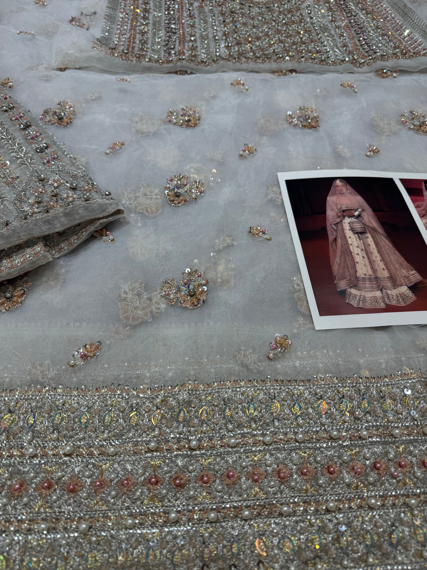 Hussain rehar ivory multi wedding edition