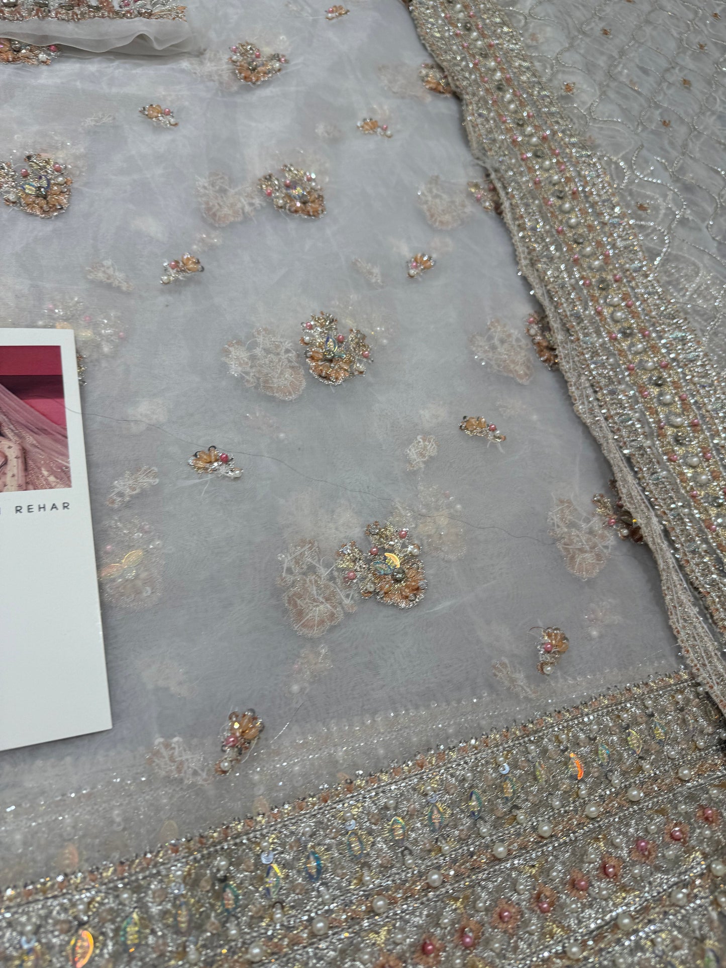 Hussain rehar ivory multi wedding edition