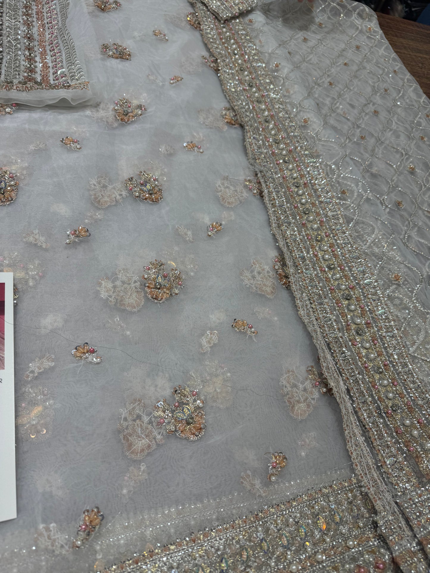 Hussain rehar ivory multi wedding edition