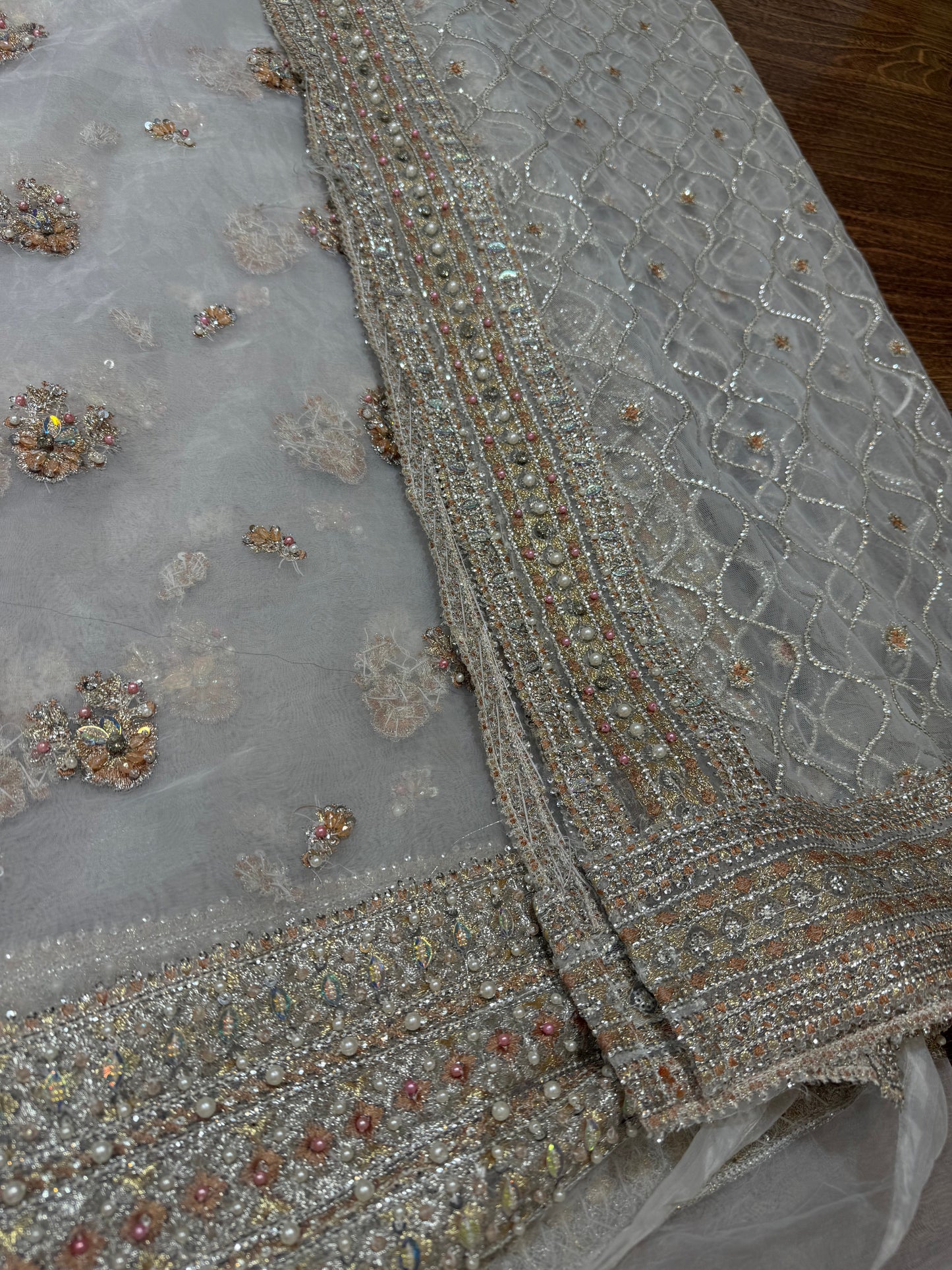 Hussain rehar ivory multi wedding edition