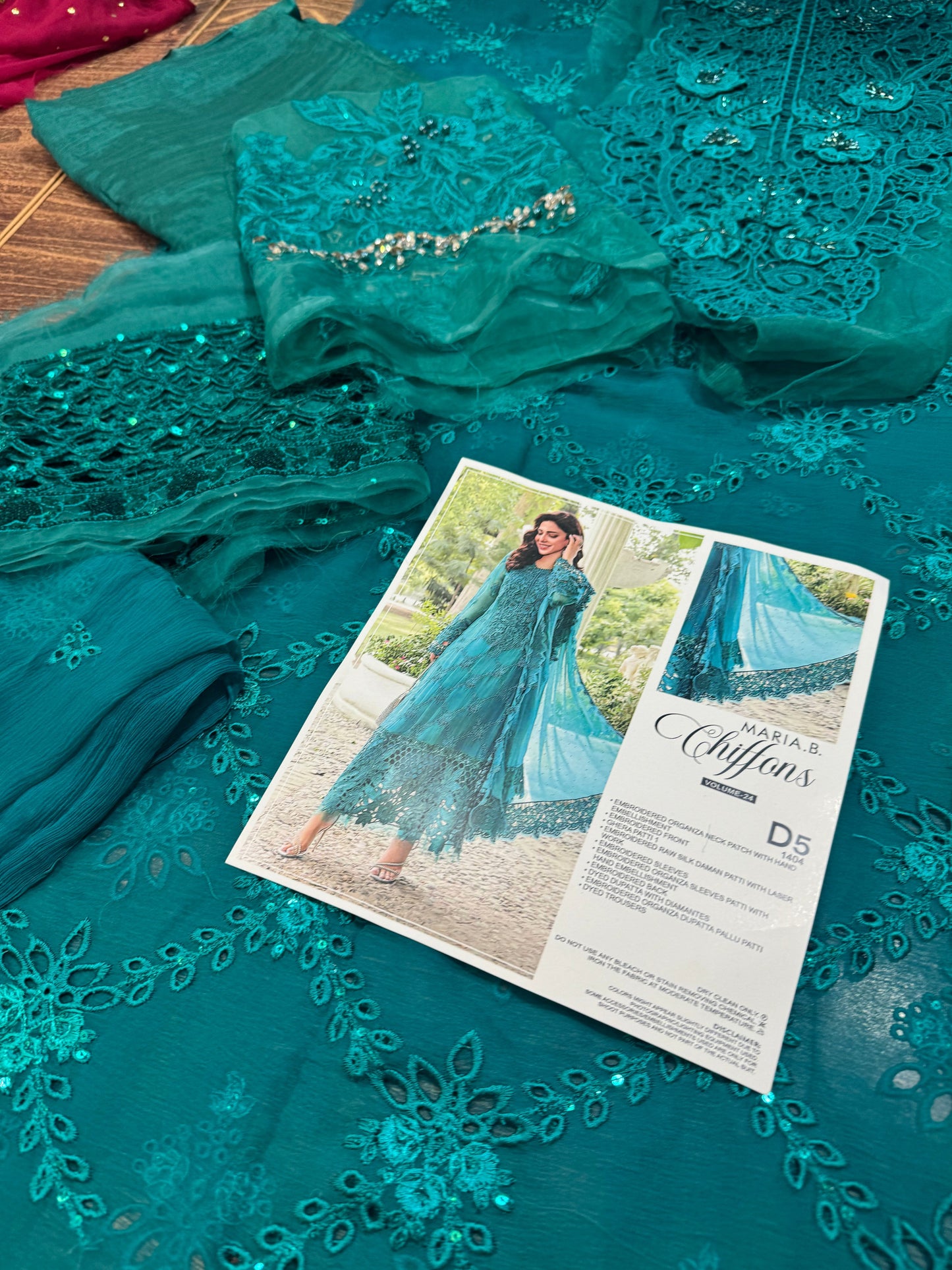 Maria b zink chiffon collection