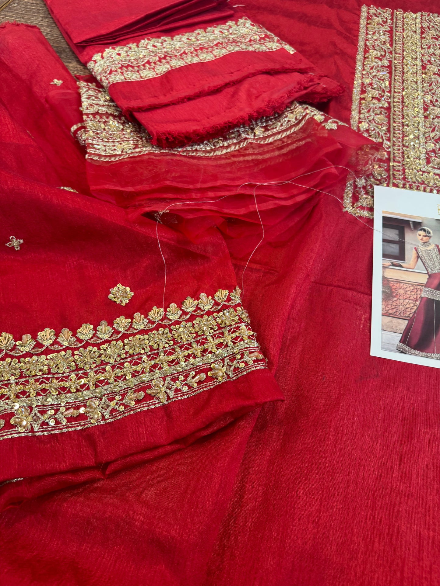 kanwal malik red wedding edition