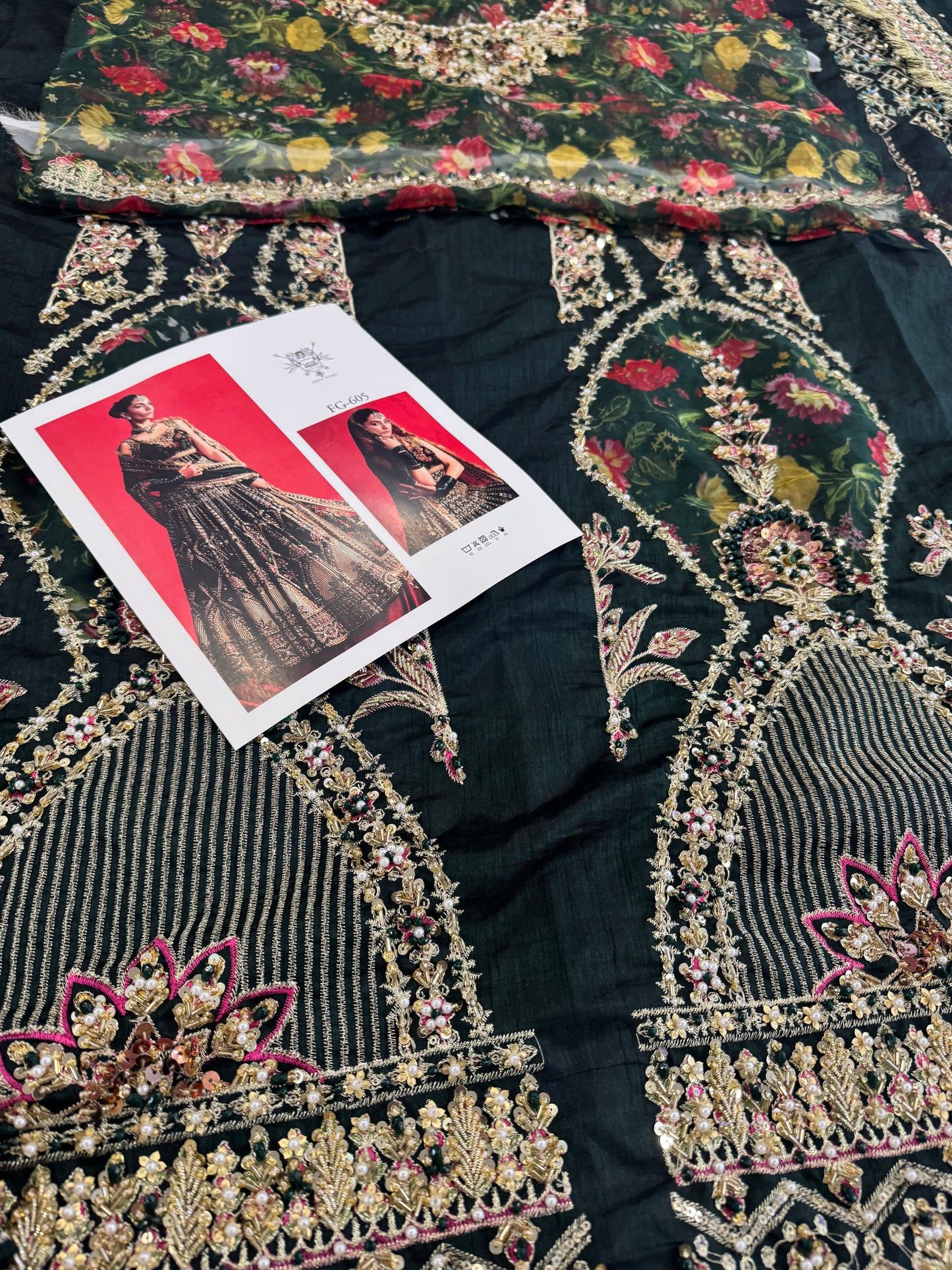 Mohsin Naveed Ranjha black edition bridal collection