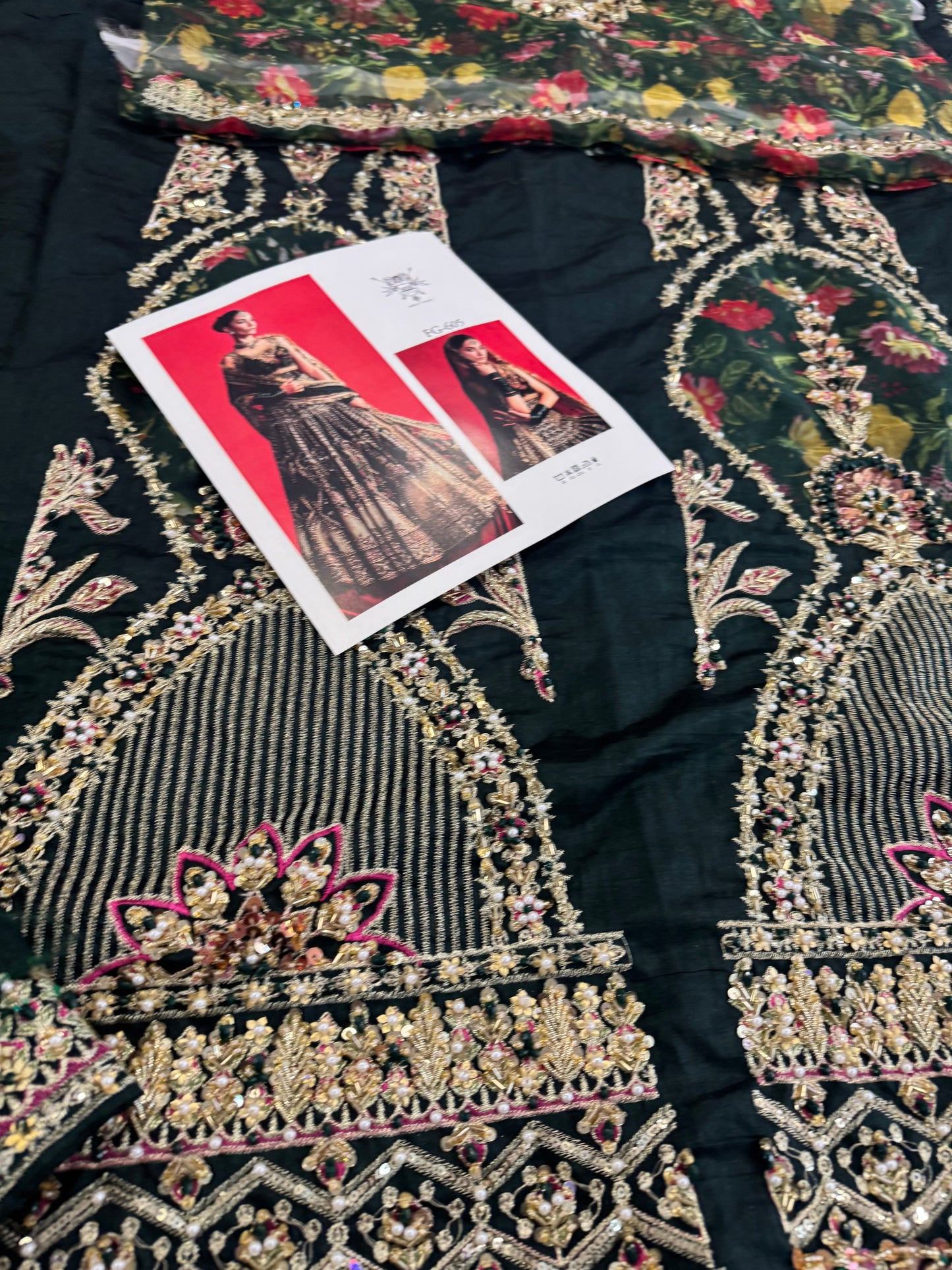 Mohsin Naveed Ranjha black edition bridal collection
