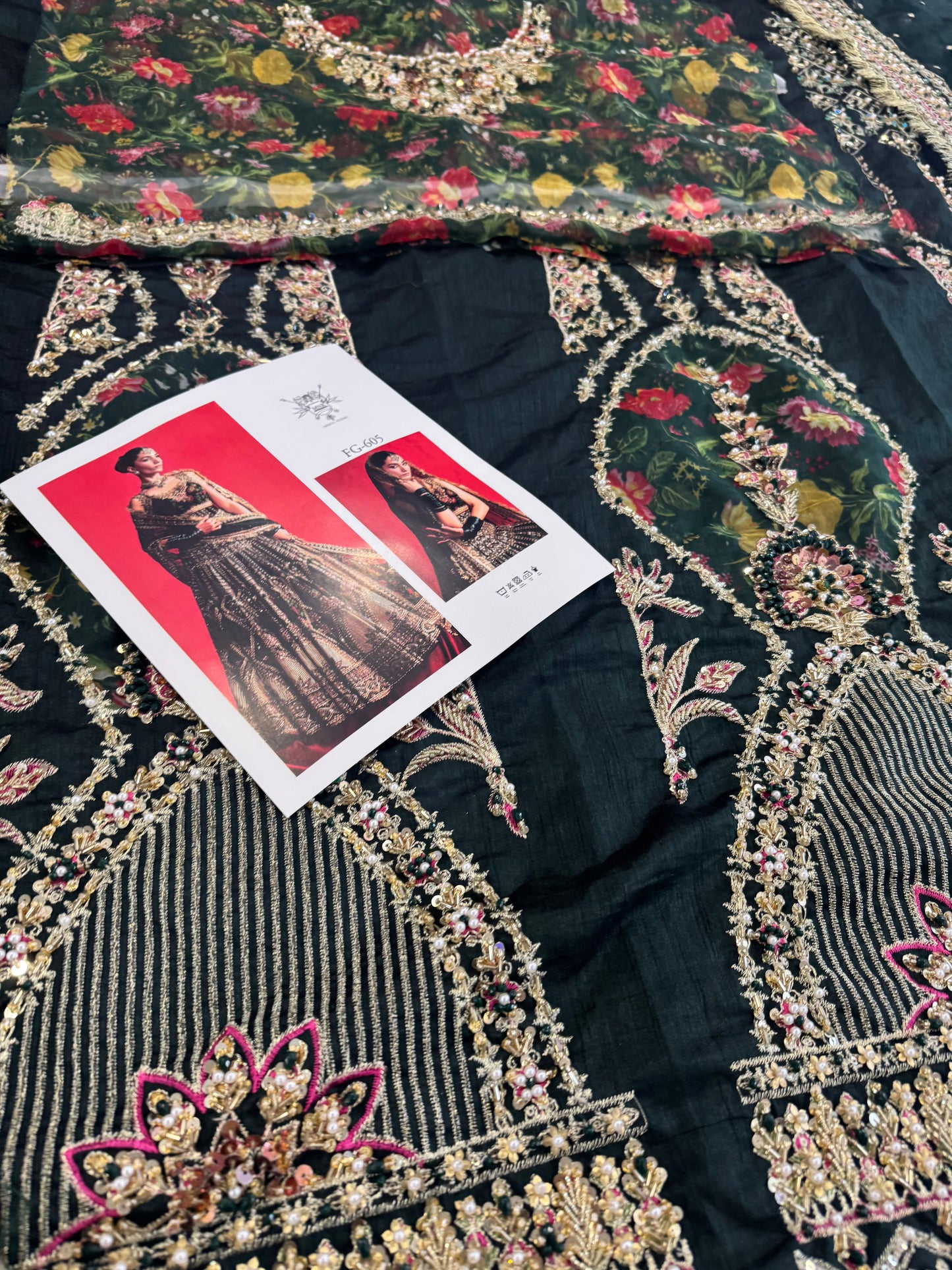 Mohsin Naveed Ranjha black edition bridal collection
