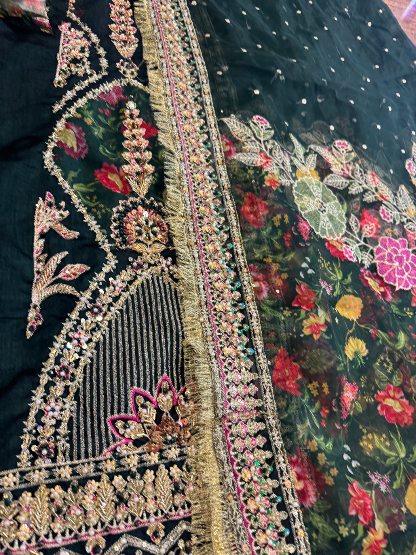 Mohsin Naveed Ranjha black edition bridal collection
