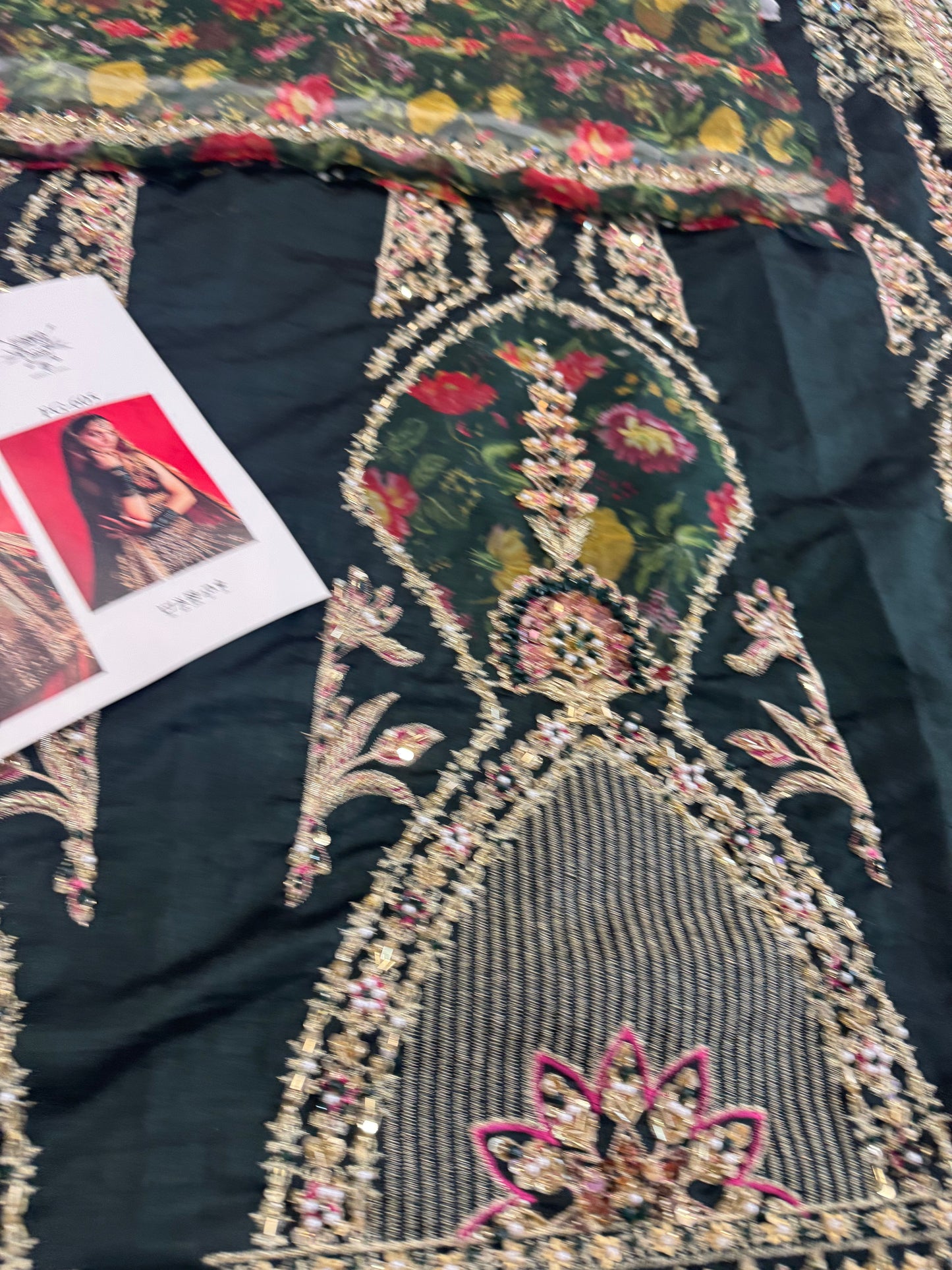 Mohsin Naveed Ranjha black edition bridal collection
