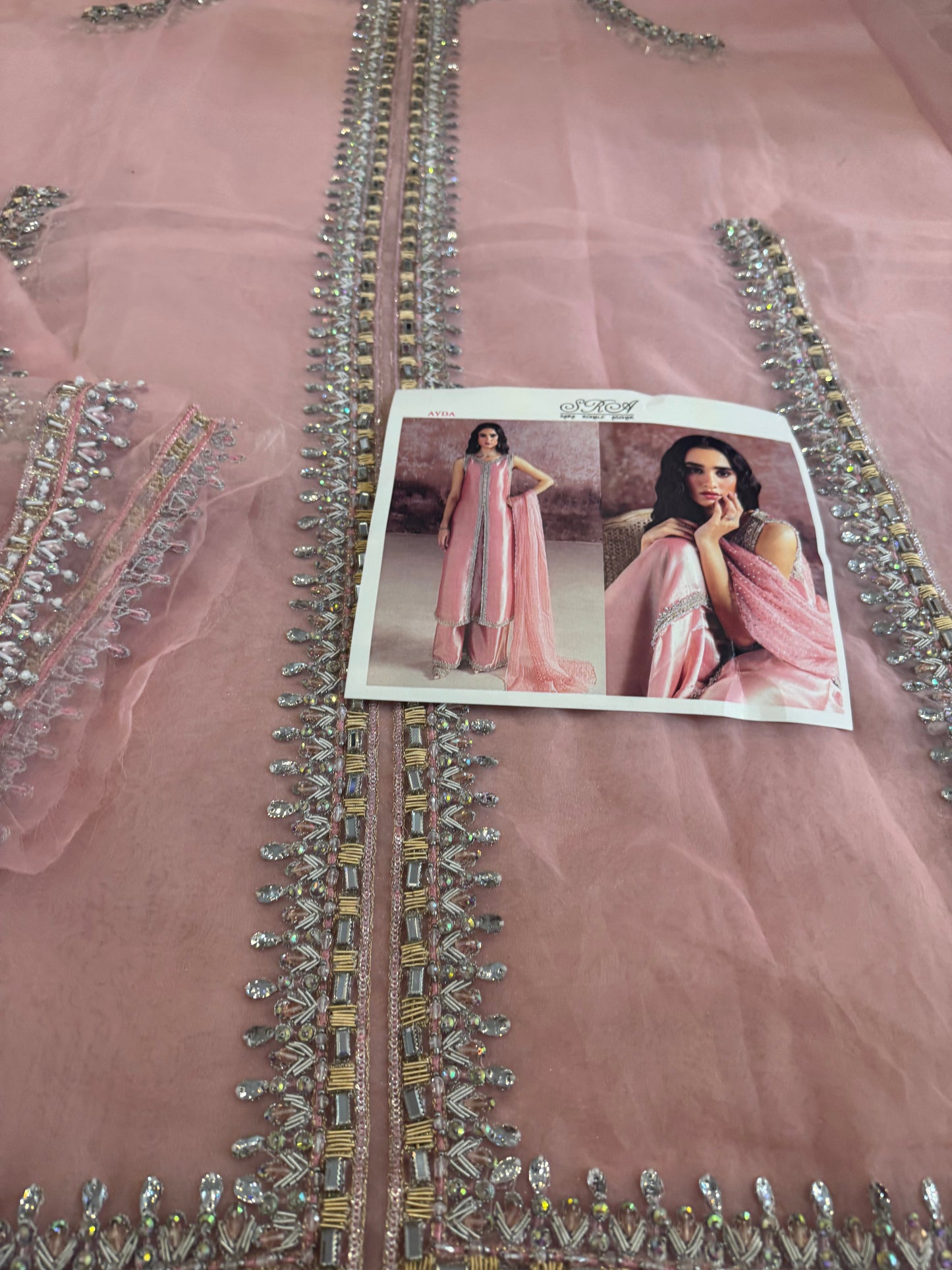Sara Rohail pink bridal collection