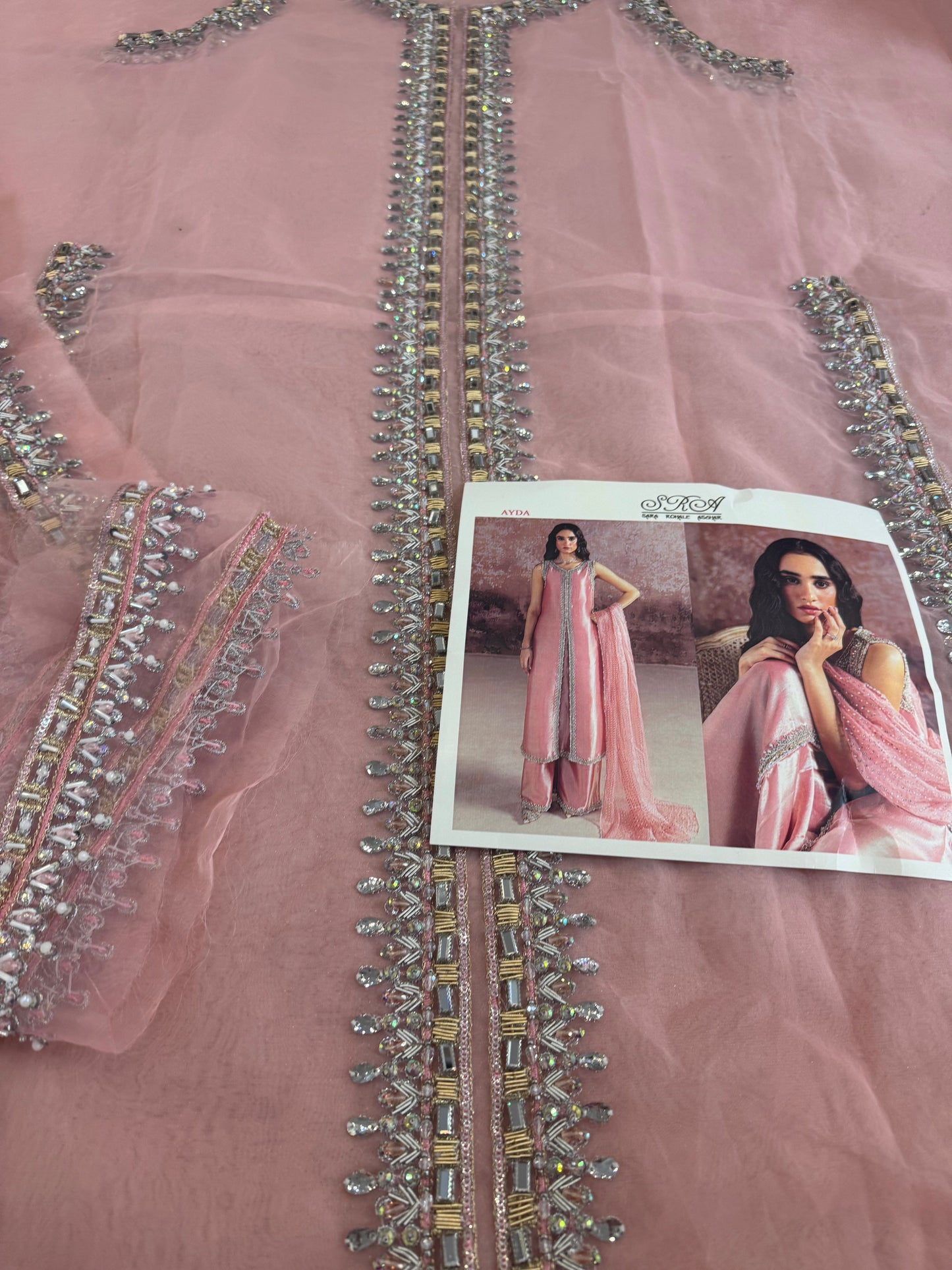 Sara Rohail pink bridal collection