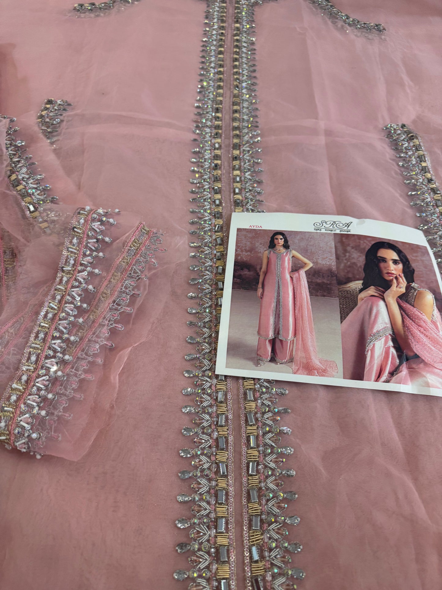 Sara Rohail pink bridal collection