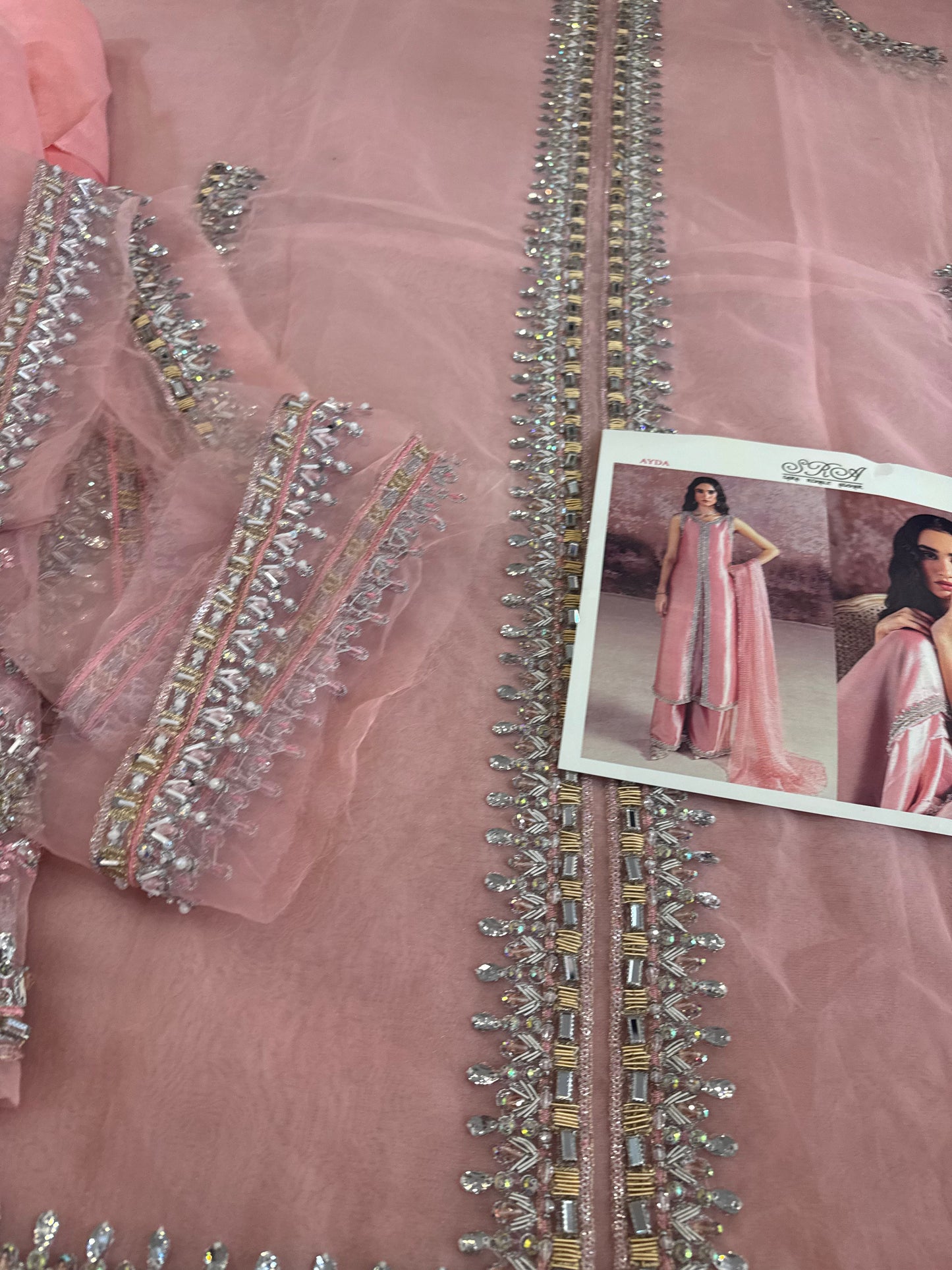 Sara Rohail pink bridal collection