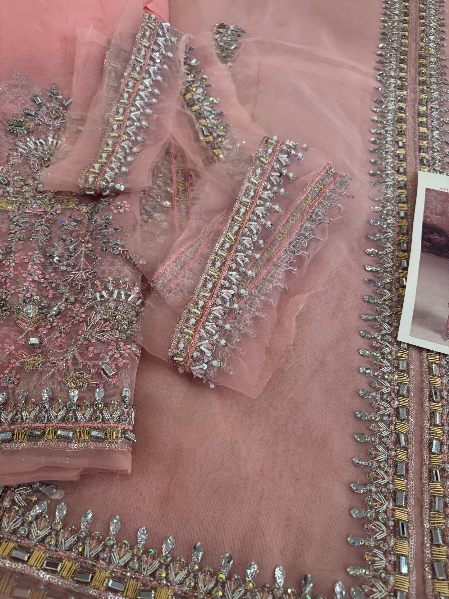 Sara Rohail pink bridal collection