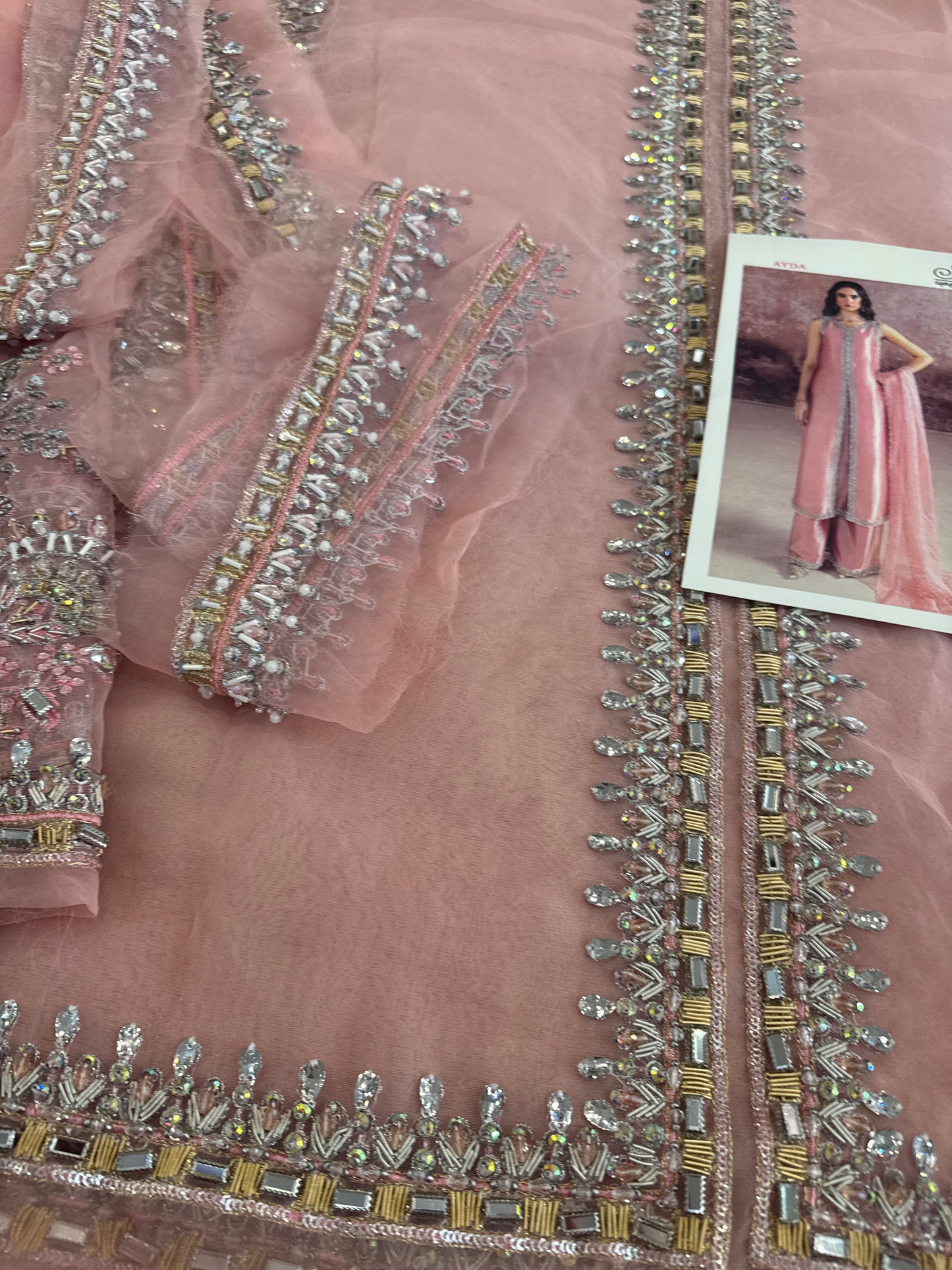 Sara Rohail pink bridal collection
