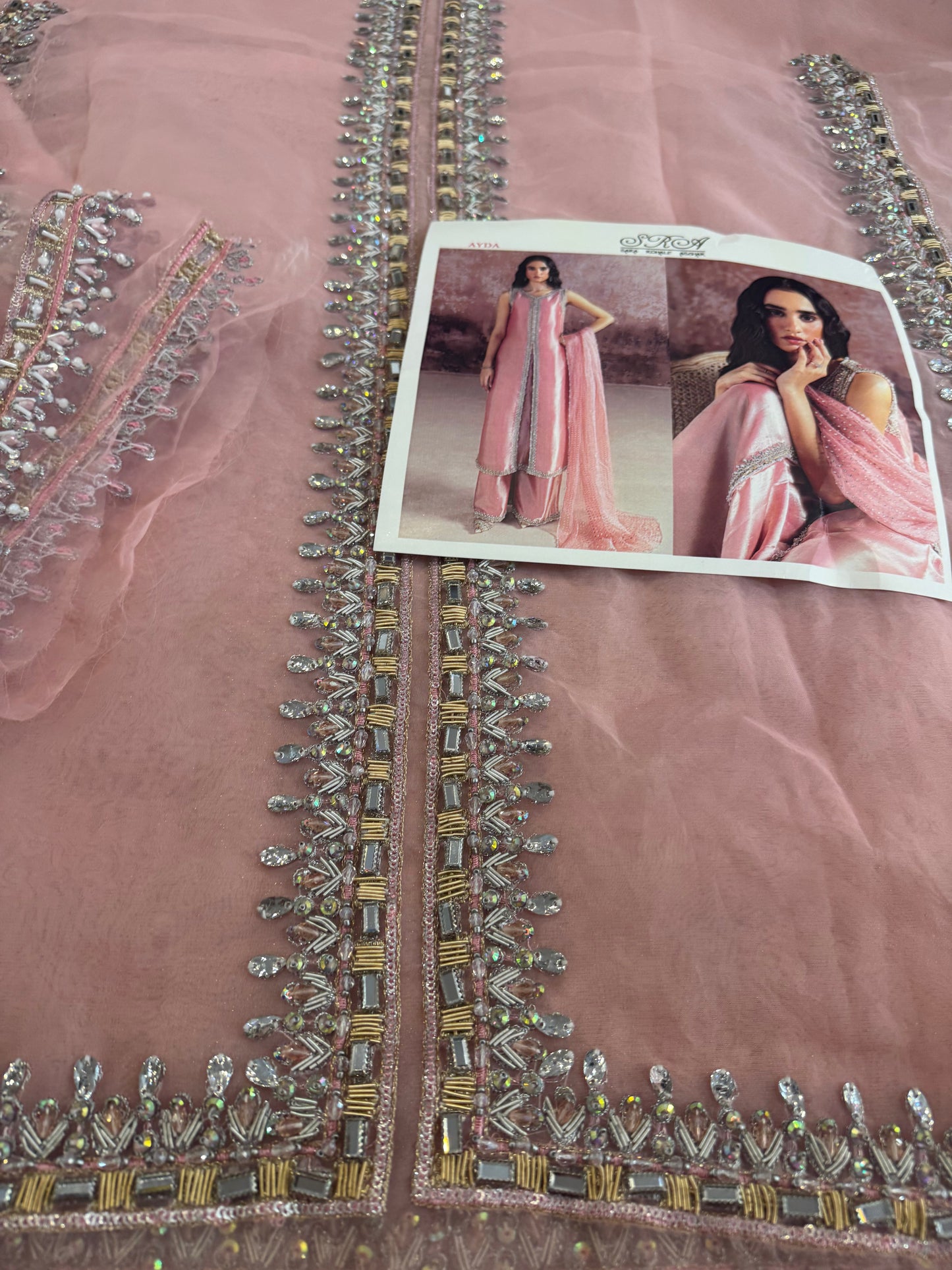 Sara Rohail pink bridal collection