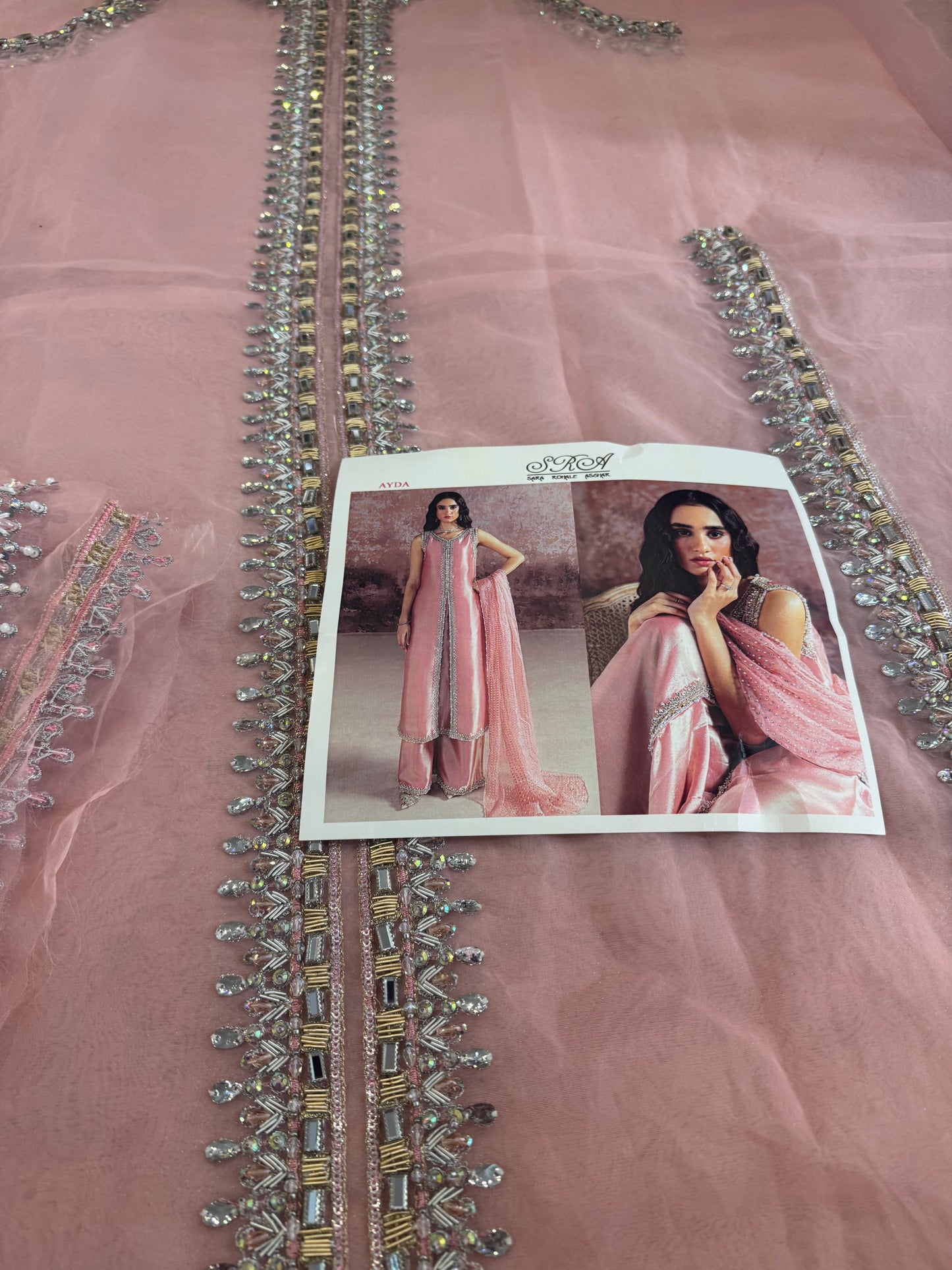 Sara Rohail pink bridal collection