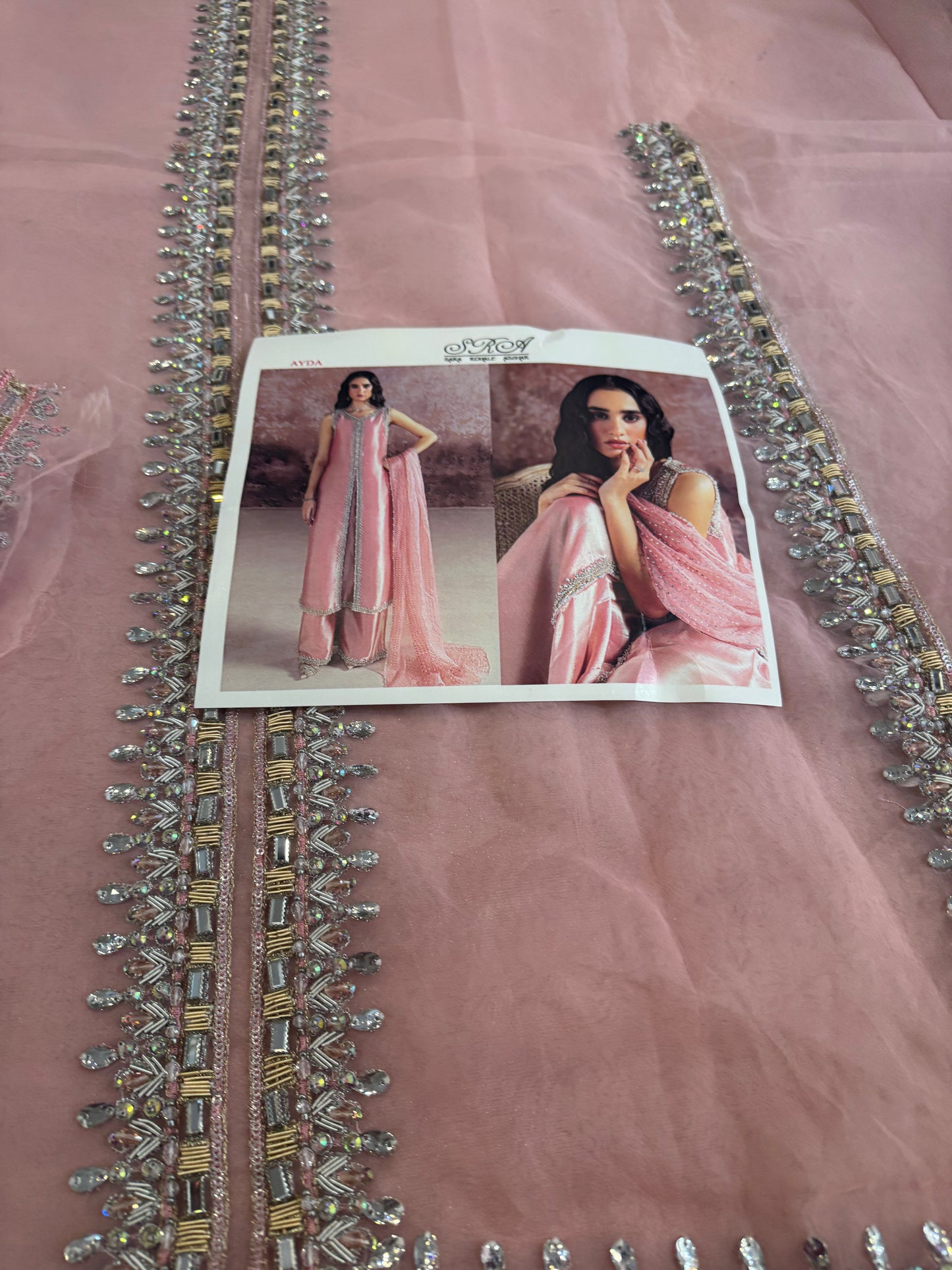 Sara Rohail pink bridal collection