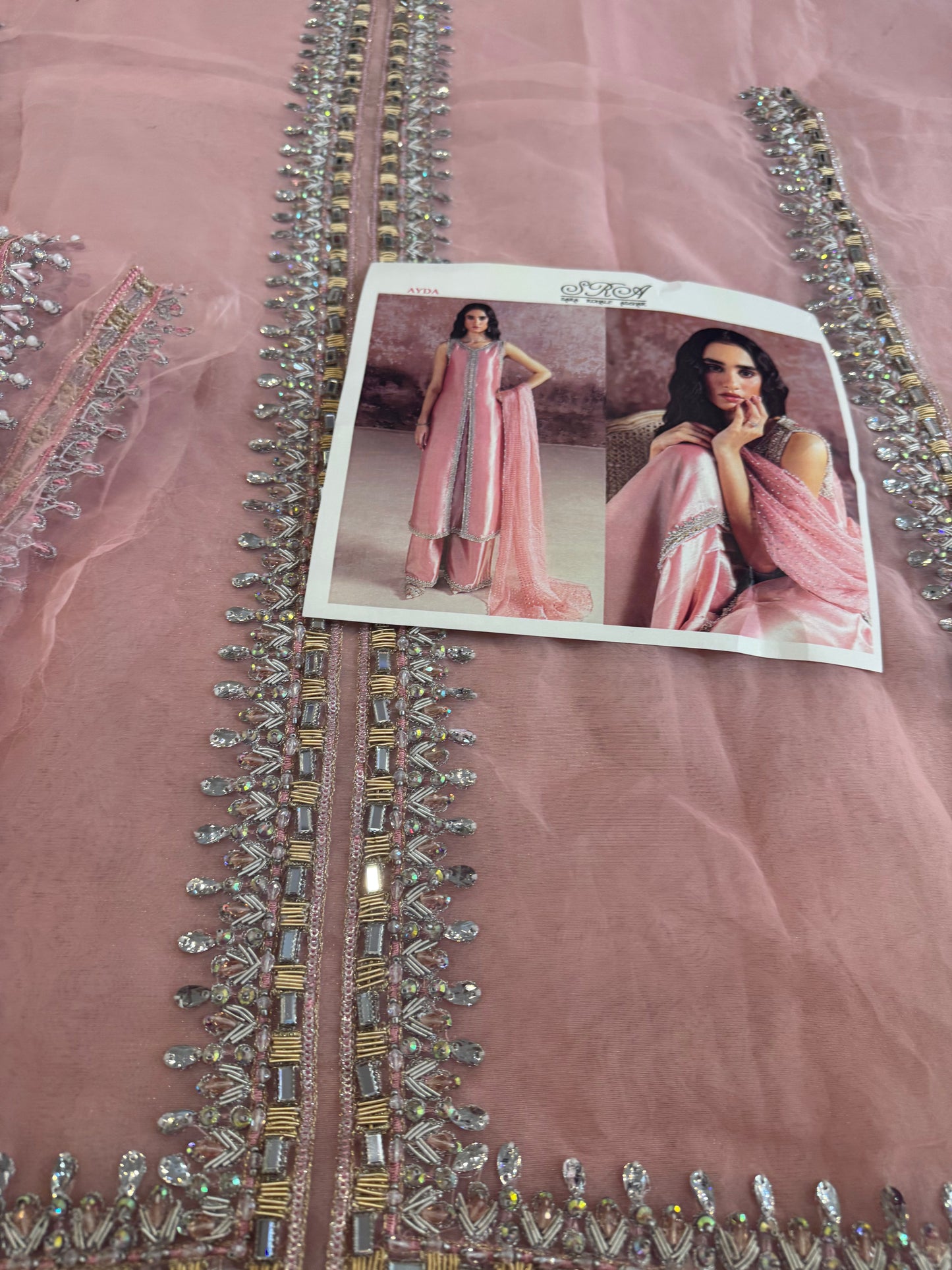 Sara Rohail pink bridal collection