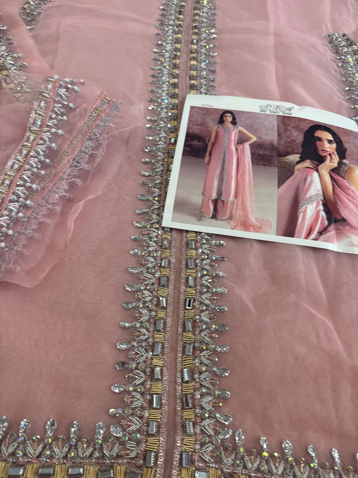 Sara Rohail pink bridal collection