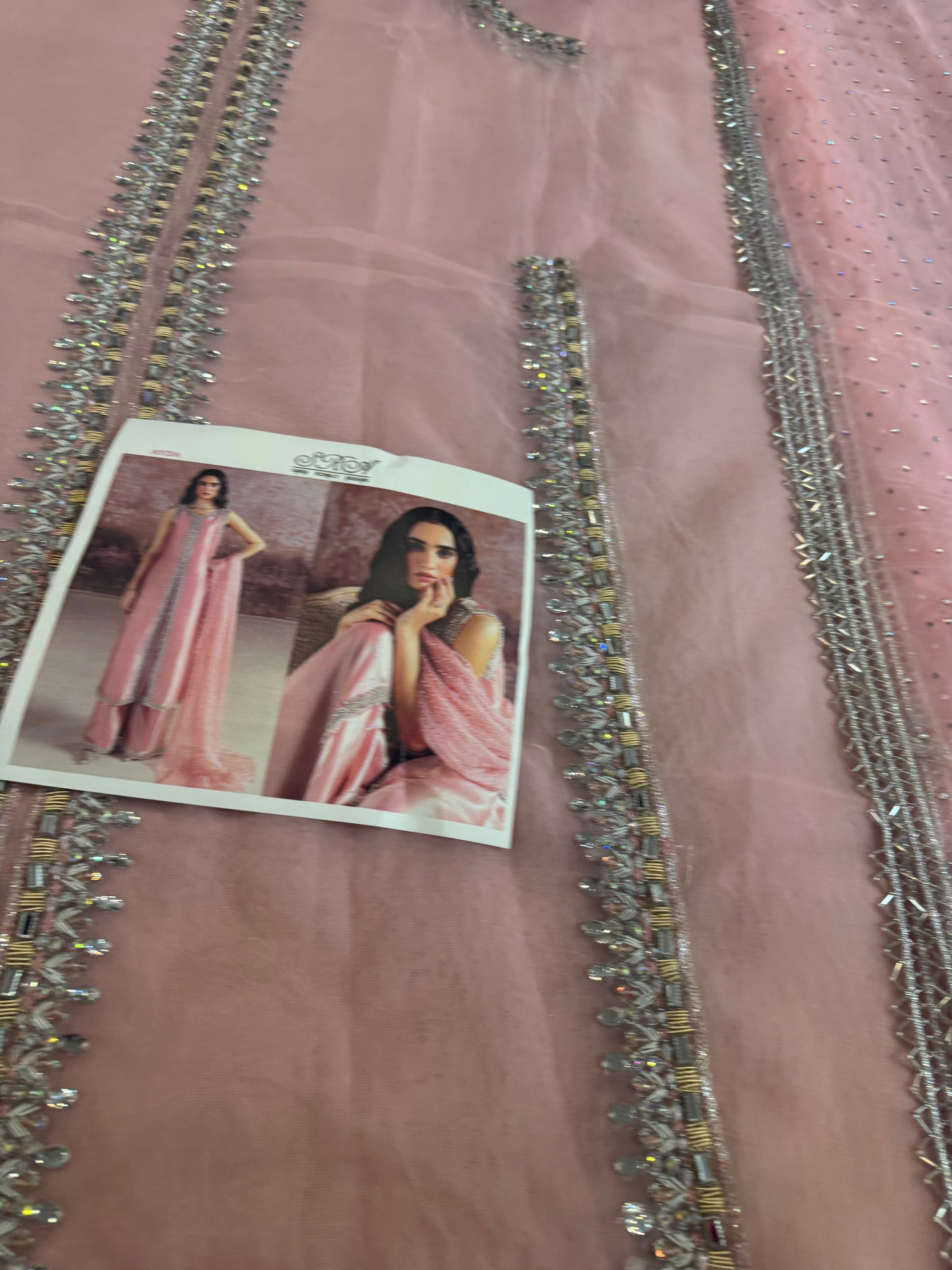 Sara Rohail pink bridal collection
