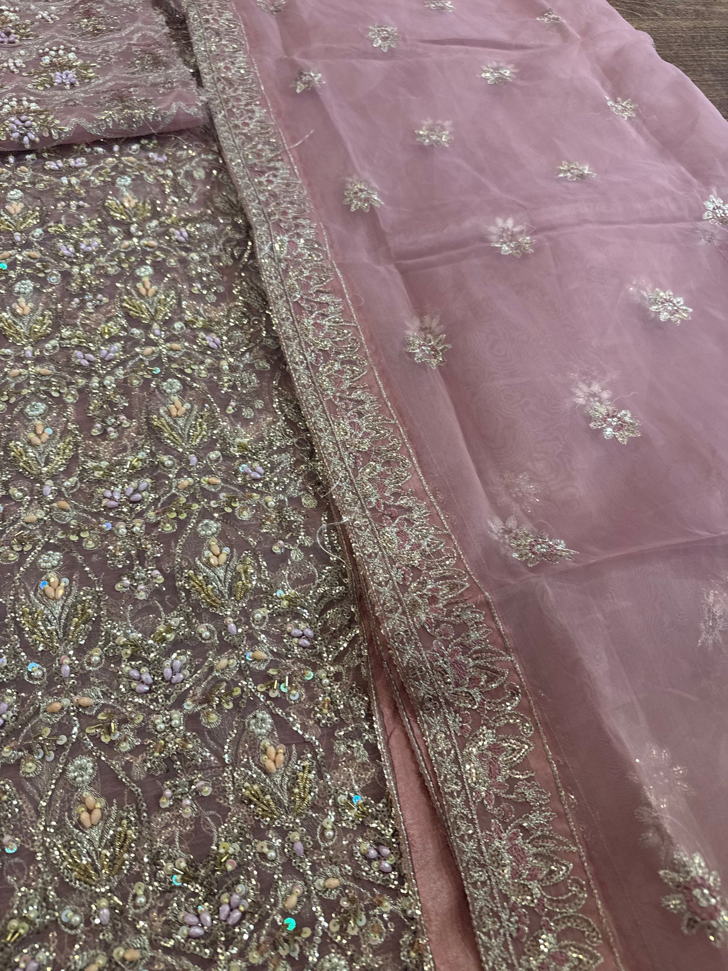 Kanwal Malik lilac bridal wedding edition