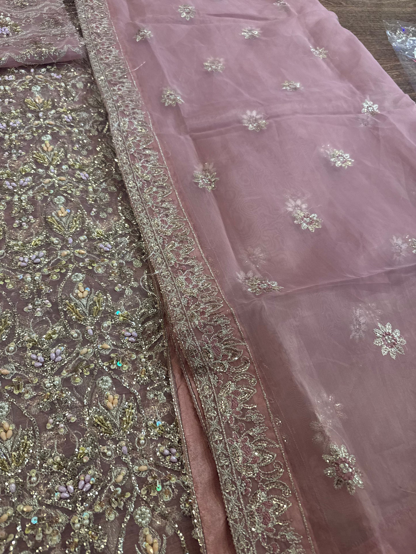 Kanwal Malik lilac bridal wedding edition