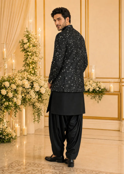 NOIR MAJESTY-(3 PIECE)