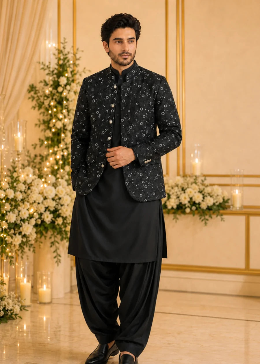 NOIR MAJESTY-(3 PIECE)