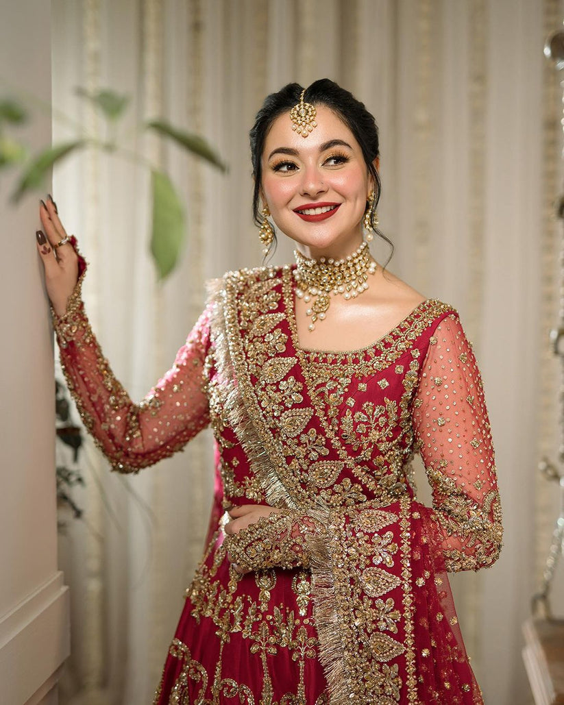 Faiza saqlain | Red Bridal