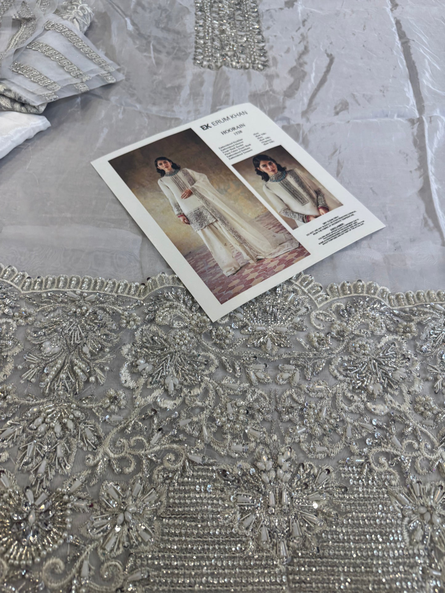 Erum khan white wedding edition