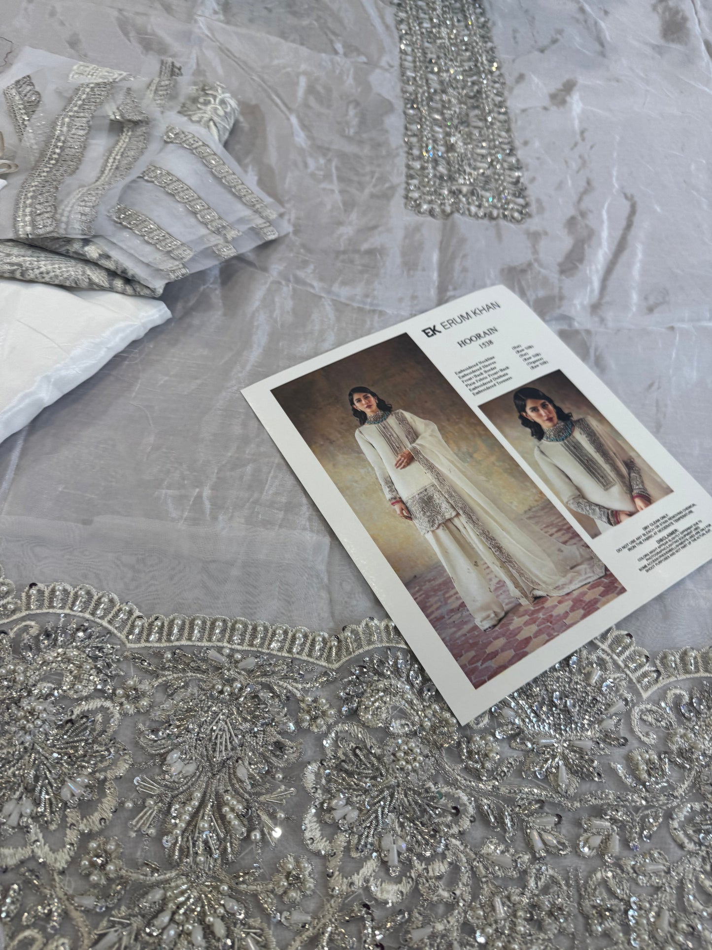 Erum khan white wedding edition