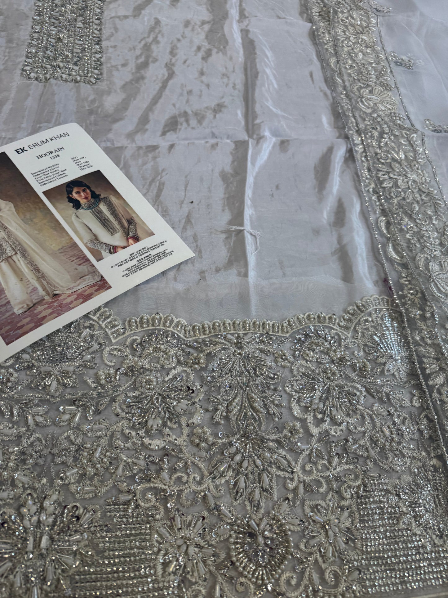 Erum khan white wedding edition