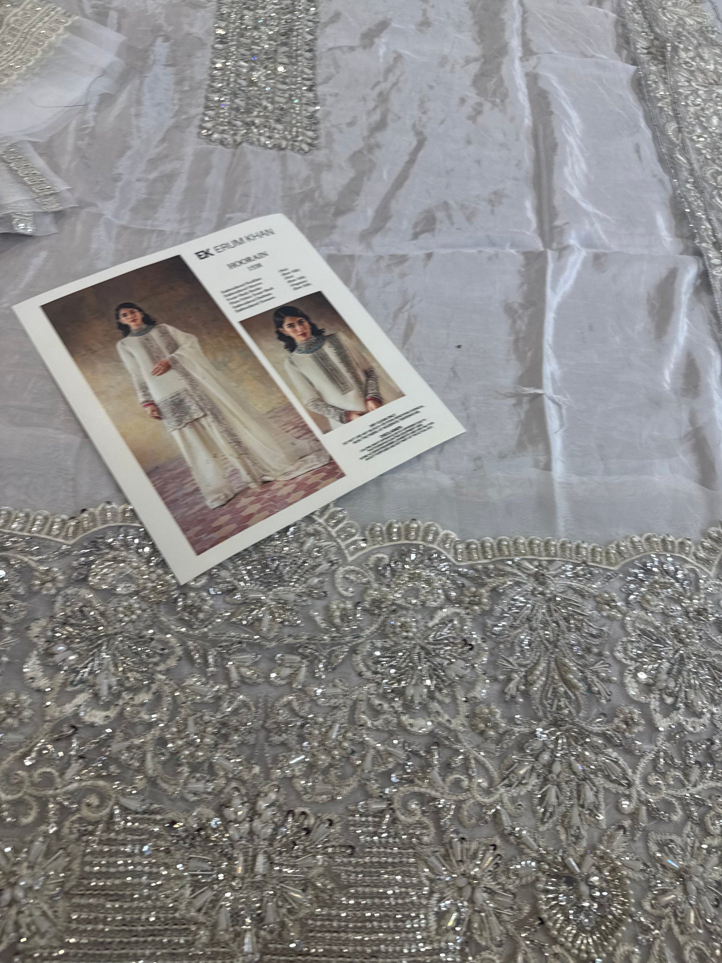 Erum khan white wedding edition