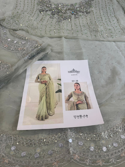 Mint Saree