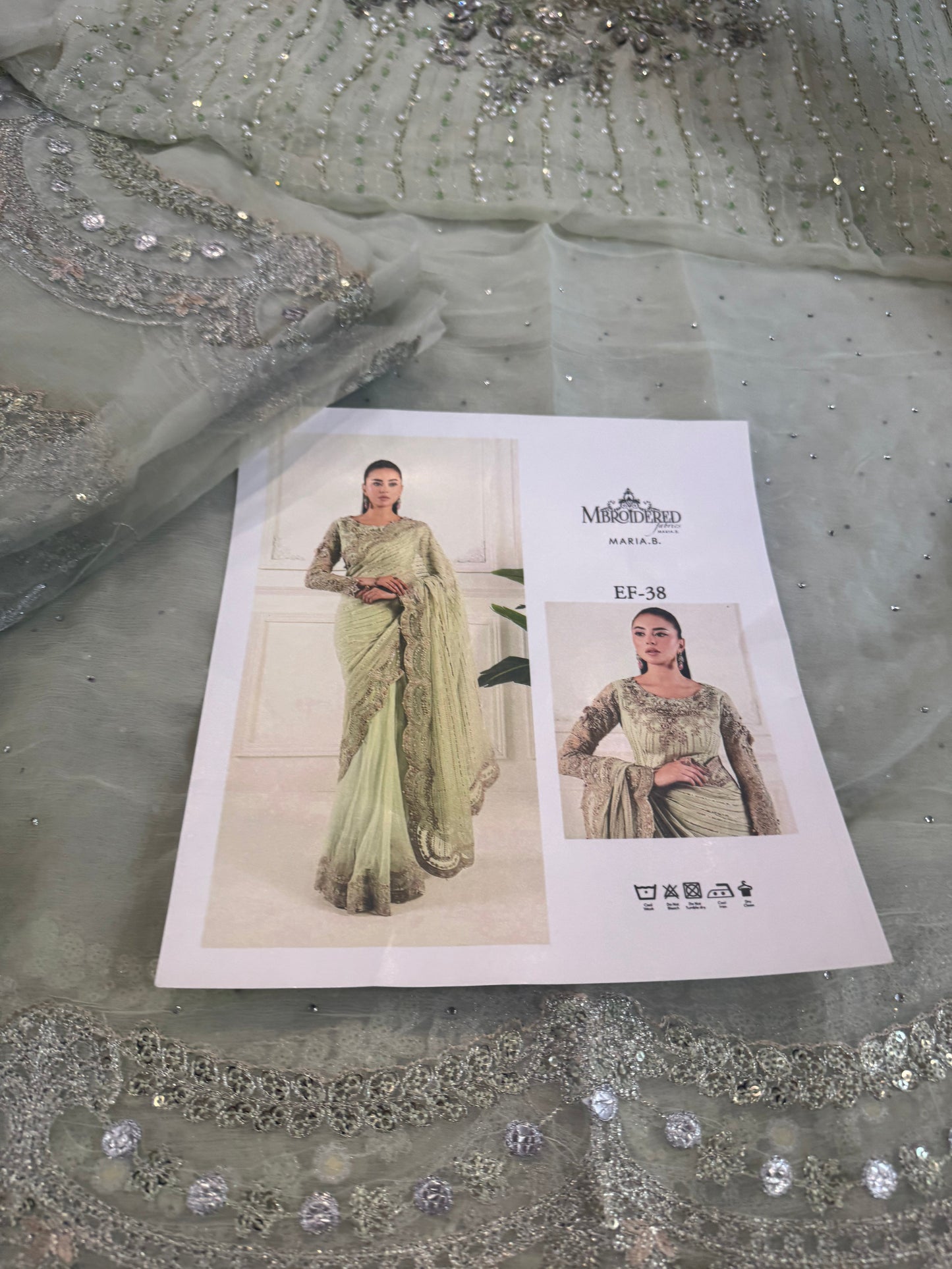 Mint Saree