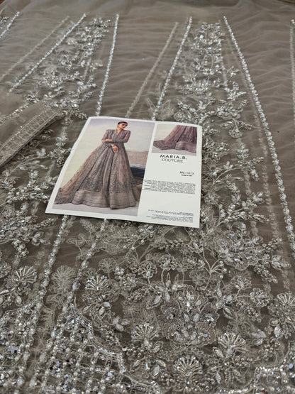 Maria B mouse chiffon wedding edition