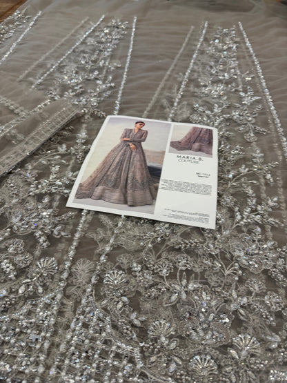 Maria B mouse chiffon wedding edition