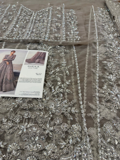 Maria B mouse chiffon wedding edition
