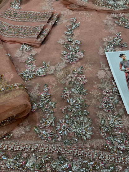 Hussain rehar fresh pink wedding edition