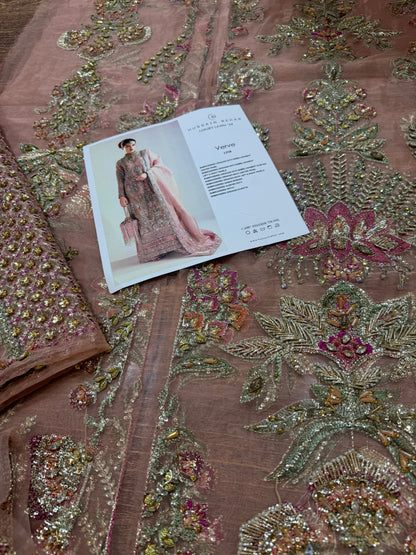 Hussain rehar tea pink wedding edition