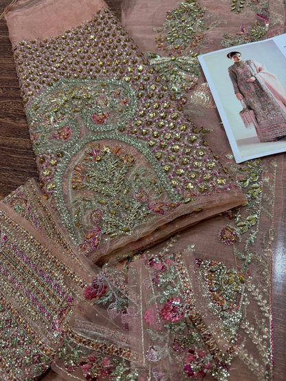 Hussain rehar tea pink wedding edition