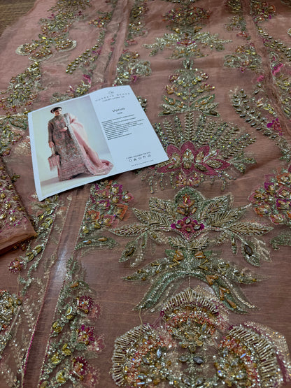 Hussain rehar tea pink wedding edition