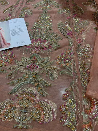 Hussain rehar tea pink wedding edition