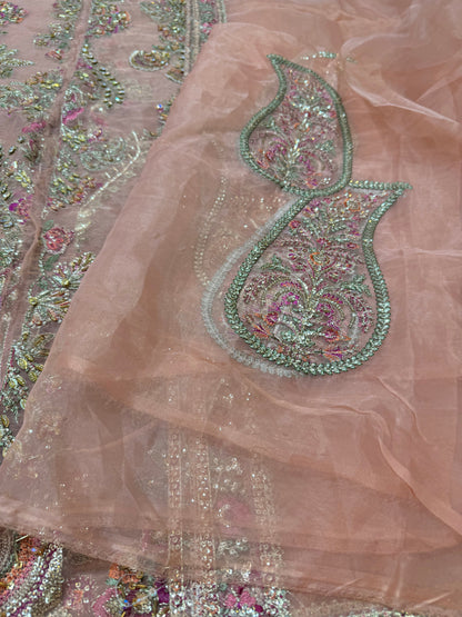 Hussain rehar tea pink wedding edition