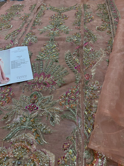 Hussain rehar tea pink wedding edition