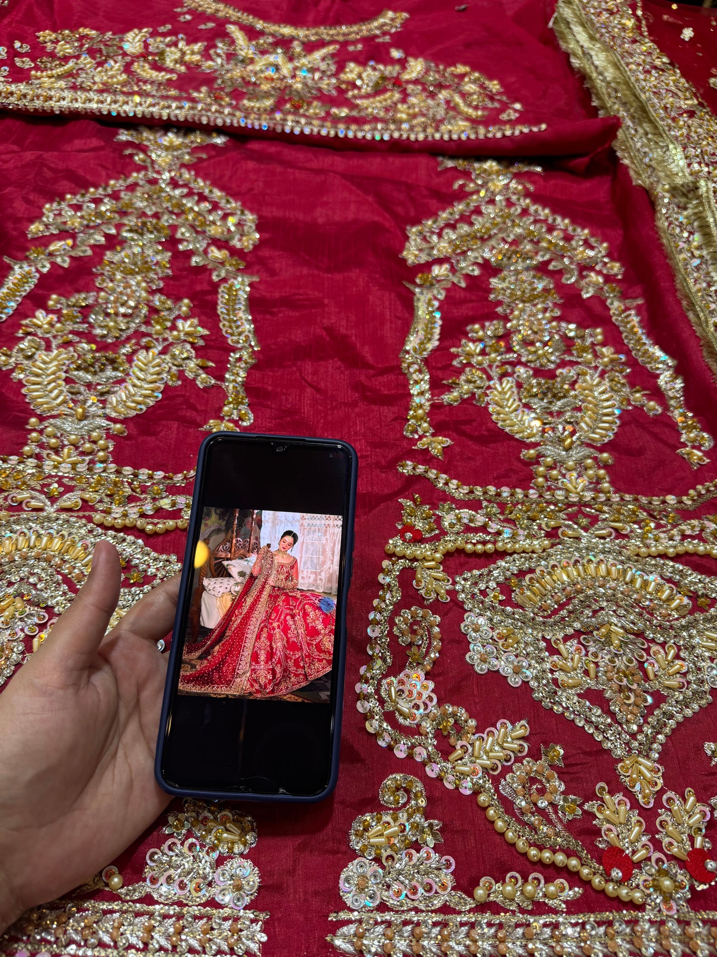 Faiza saqlain | Red Bridal