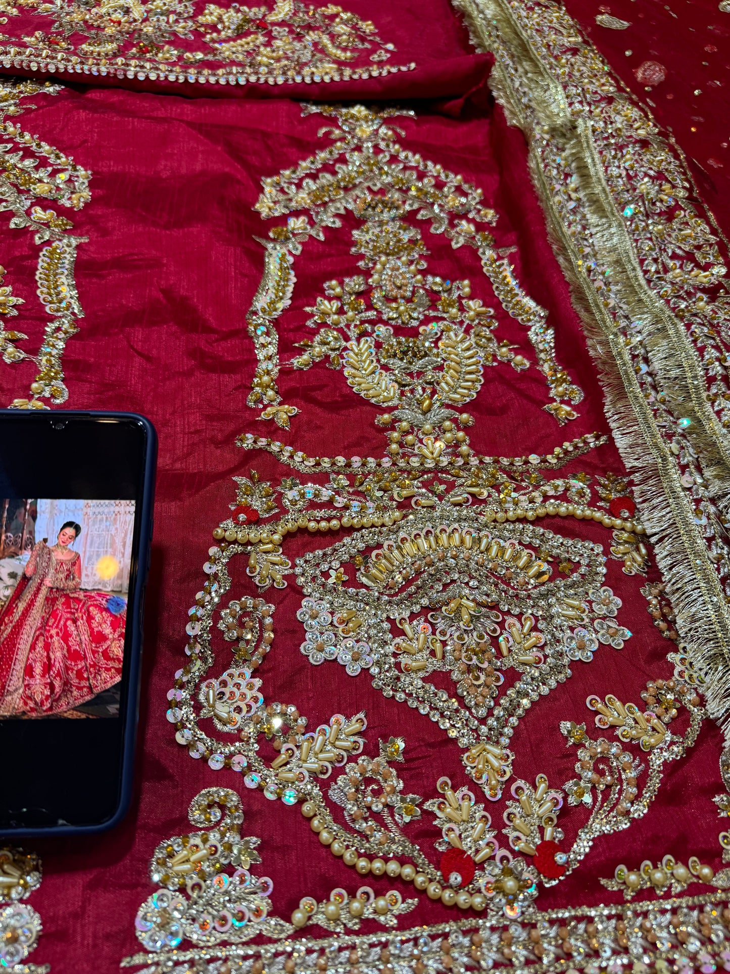 Faiza saqlain | Red Bridal