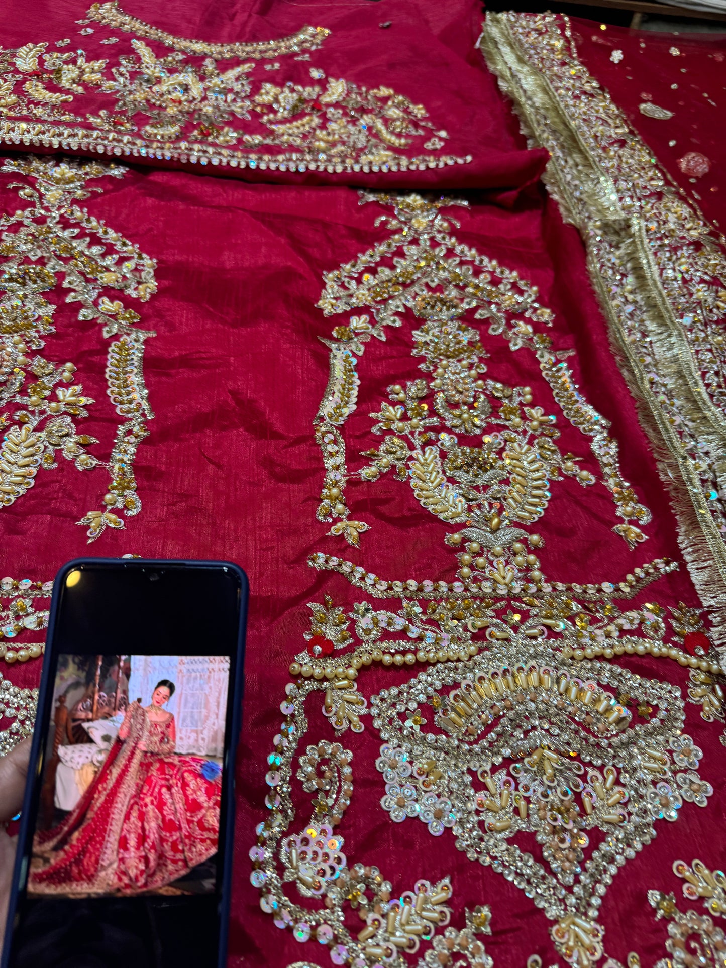 Faiza saqlain | Red Bridal