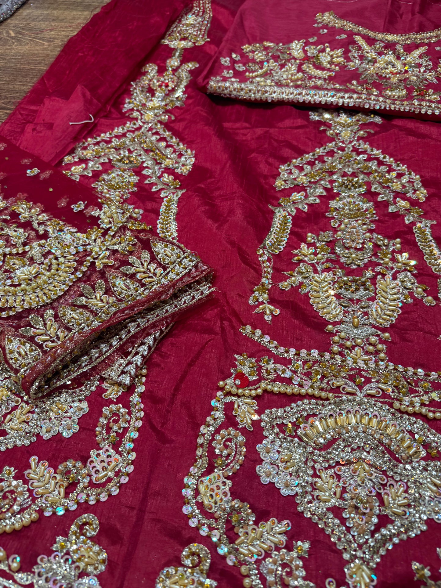 Faiza saqlain | Red Bridal