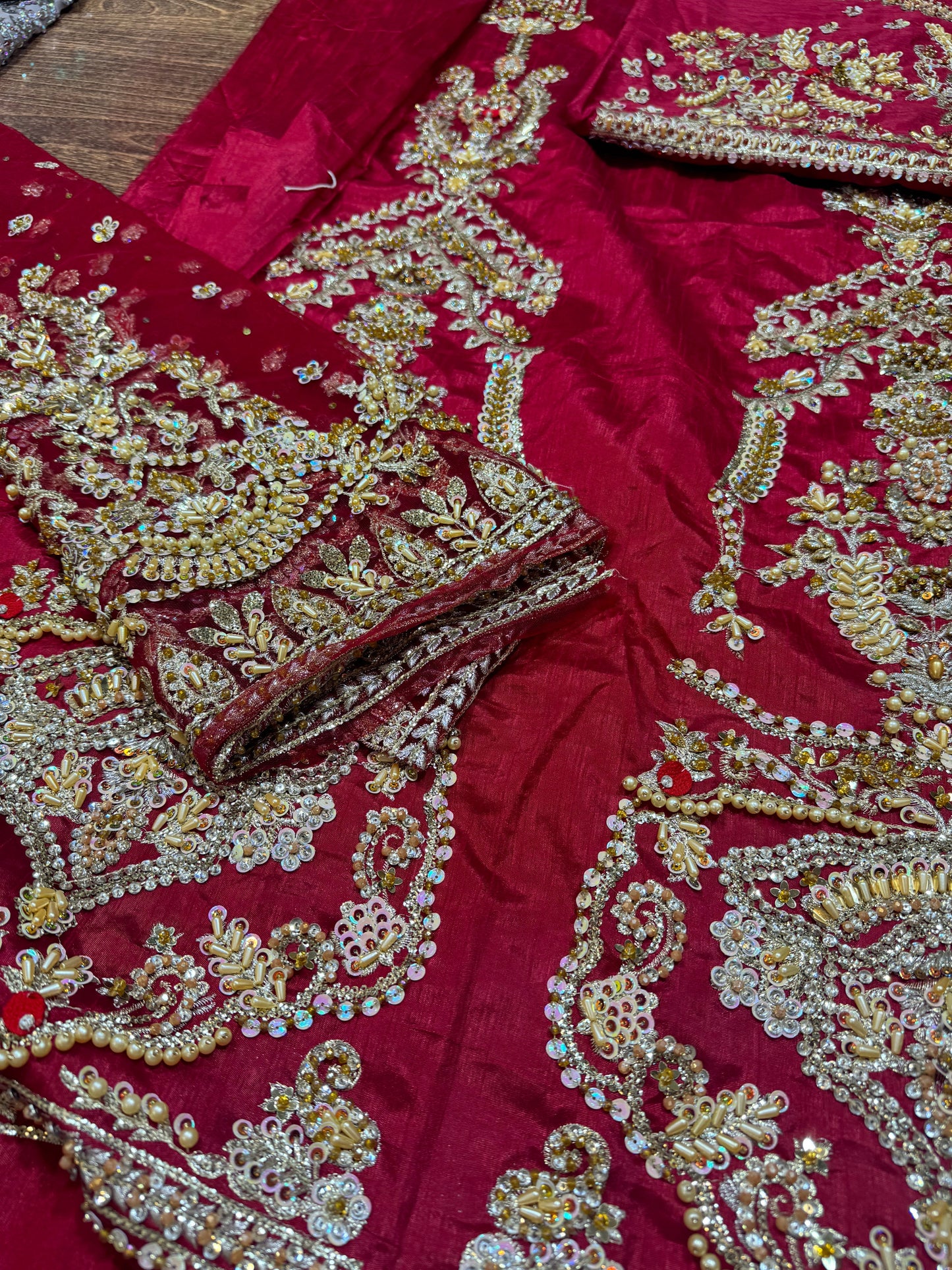 Faiza saqlain | Red Bridal