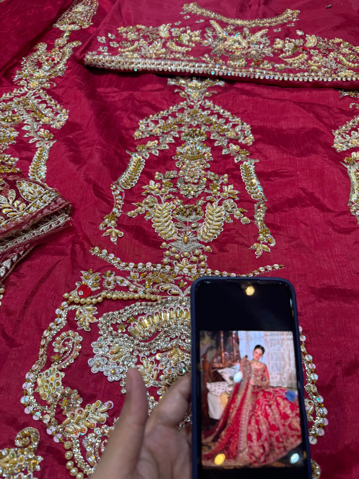 Faiza saqlain | Red Bridal